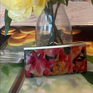 Patricia Nash Multicolor Floral Clutch